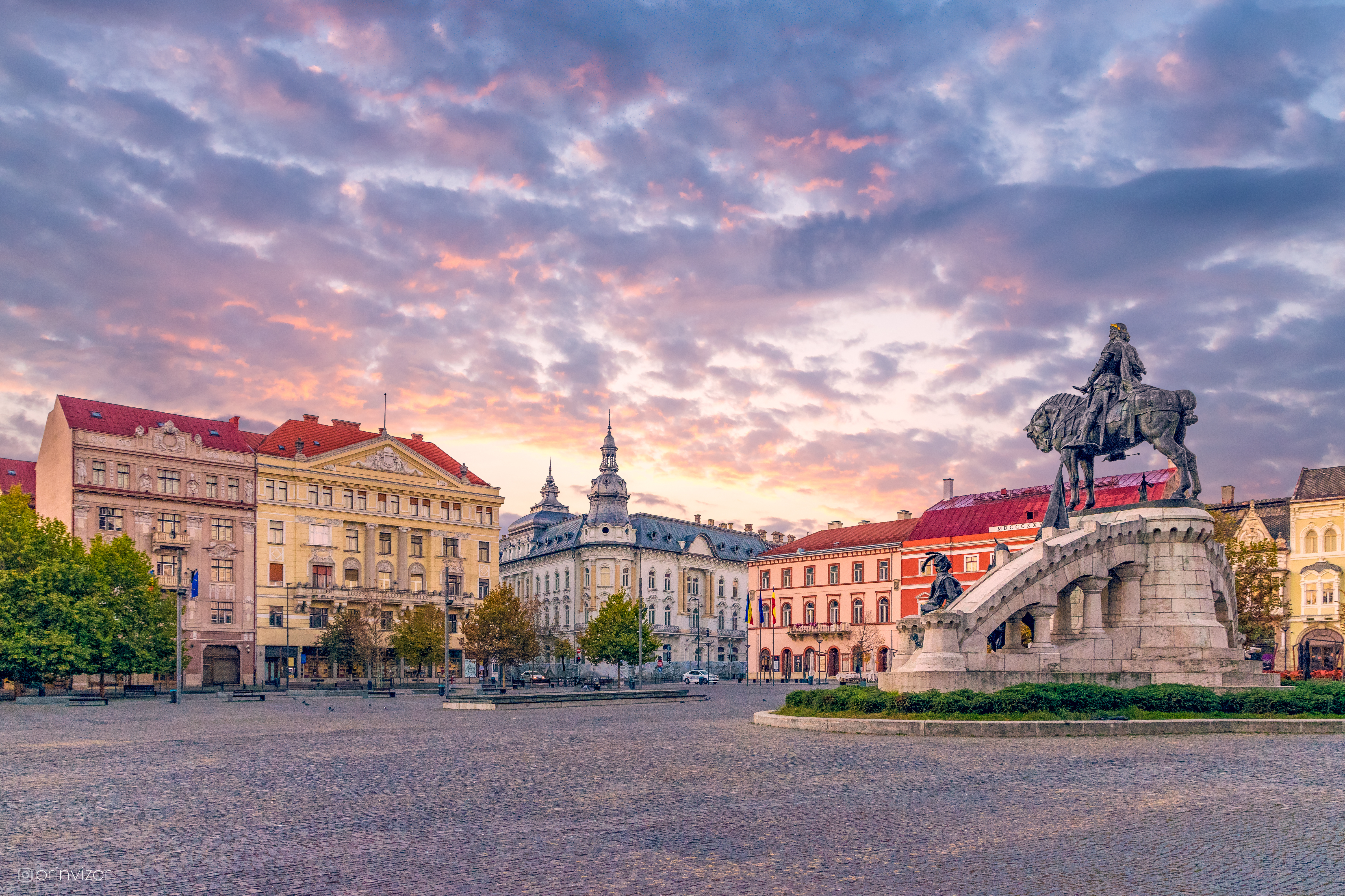 Unirii Square, Cluj-Napoca, Romania